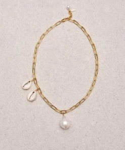 Eliou Bags & Accessories Maxi Gold Necklace