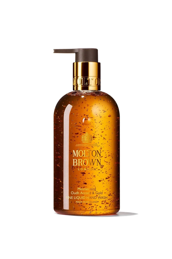Molton Brown Mesmerising Oudh Accord & Gold Fine Liquid Hand Wash 300ml 1 Molton Brown Mesmerising Oudh Accord & Gold Fine Liquid Hand Wash 300ml