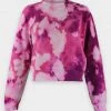 COTTON CITIZEN Milan Crew Top In Magenta Blast Just In