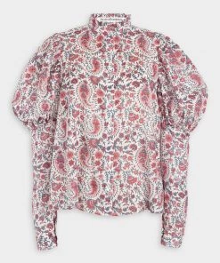 Alix Of Bohemia Just In Millie Provence Blouse In Multi