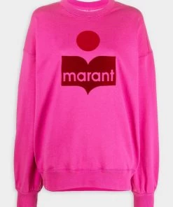 Isabel Marant Étoile Featured Designers Mindy Sweatshirt In Neon Pink