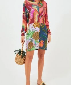 FARM Rio Mixed Prints Shirt Featured Designers