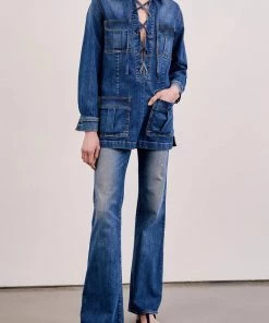 NILI LOTAN Monique Top In Classic Wash Just In