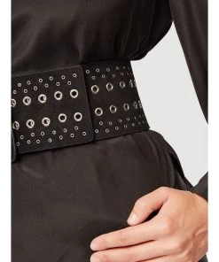 FRAME Multi Grommet Belt Noir Just In