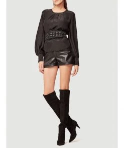 FRAME Multi Grommet Belt Noir Just In