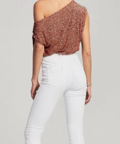 Retrofete Just In Myles Top In Bronze