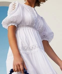 Charo Ruiz Nadine Long Dress In White