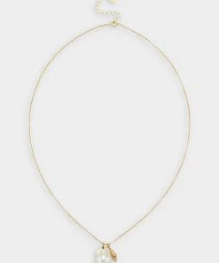 MAISON IREM Necklace Long Way In Gold