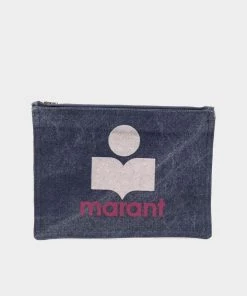 Isabel Marant Featured Designers Nettia Pouch In Blue