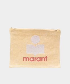 Isabel Marant Just In Nettia Pouch In Yellow