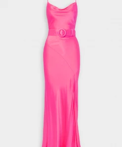 NICHOLAS Simone Cowl Neck Gown In Paris Pink