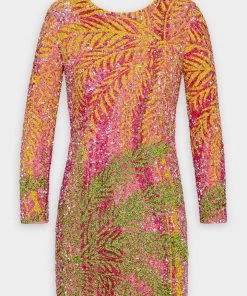 Retrofete Nikki Dress In Tropical Palm Just In