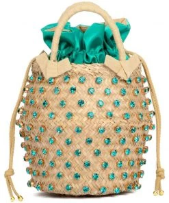 Le Nine Nina Emerald Small Bag Bags & Accessories