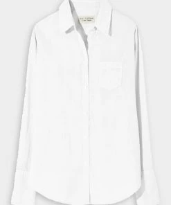 NILI LOTAN Just In NL Shirt Long Sleeve In White