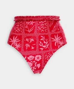 Agua By Agua Bendita Nopal Ipanema Escarlata Bikini Bottom Just In