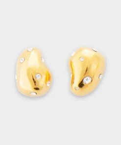Mounser Nucleus Stud Earrings In Gold Bags & Accessories