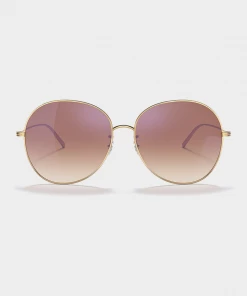 Oliver Peoples Bags & Accessories Ysela In Maroon Gradient Mirror
