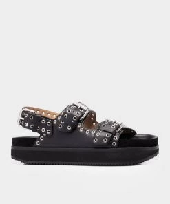 Isabel Marant Just In Ophie Sandals In Black