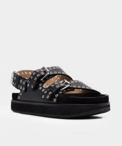 Isabel Marant Just In Ophie Sandals In Black