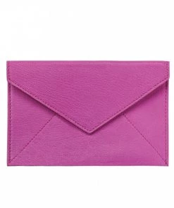 Graphic Image Just In Orchid Goatskin Envelope
