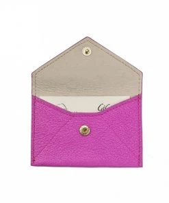 Graphic Image Orchid Goatskin Mini Envelope Bags & Accessories