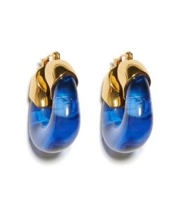 Lizzie Fortunato Organic Hoops In Electric Bags & Accessories