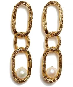 Lizzie Fortunato Bags & Accessories Oval Vine Earrings