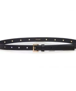 FRAME Petit Studded Belt Noir Bags & Accessories