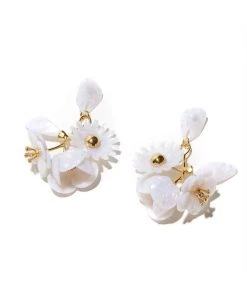 Lele Sadoughi Bags & Accessories Petite Rapunzel Earrings Mother Of Pearl