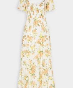 FAITHFULL THE BRAND Philippa Midi Dress In Velma Floral Print Just In