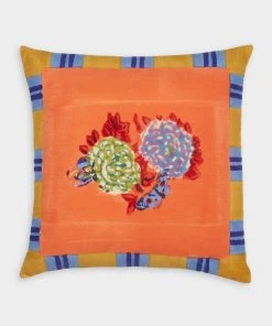 Lisa Corti Pillow Cover 45x45 Queen Rany In Peach