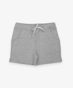 Babycottons Just In Pima Colors Bermuda Shorts In Grey