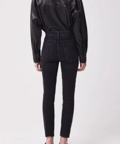 AGOLDE Pinch Waist Ultra High Rise Skinny In Hotline