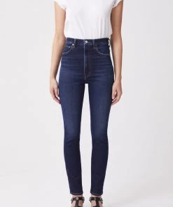 AGOLDE Pinch Waist Ultra High Rise Skinny In Ovation