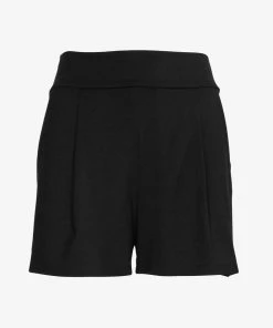 Susana Monaco Just In Pleated Short In Black