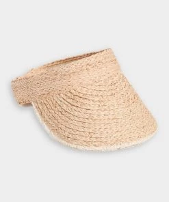 Hat Attack Pocket Visor In Natural Just In