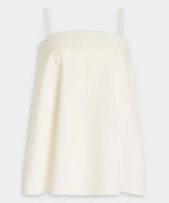 Gia Studios Just In Poplin Camisole Top In Cream