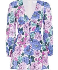 ZIMMERMANN Poppy Plunge Playsuit Featured Designers