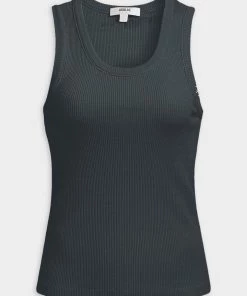 AGOLDE Poppy Scoop Neck Tank In Shadow