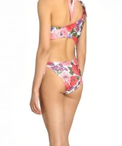 ZIMMERMANN Poppy Tie Shoulder 1 Piece Featured Designers