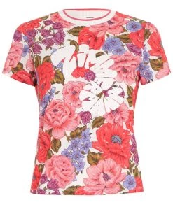 Poppy Zimmermann Logo Tee Featured Designers