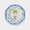 Caspari Potted Palms China Paper Salad & Dessert Home & Beauty