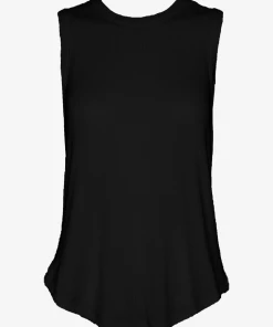 P.J. Salvage Just In Textured Basics Tank Top In Black