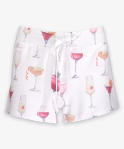 P.J. Salvage Sunset Spritzers Pajama Short In Ivory Just In