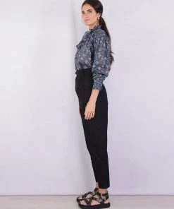 Isabel Marant Étoile Pulcina Pants In Faded Black