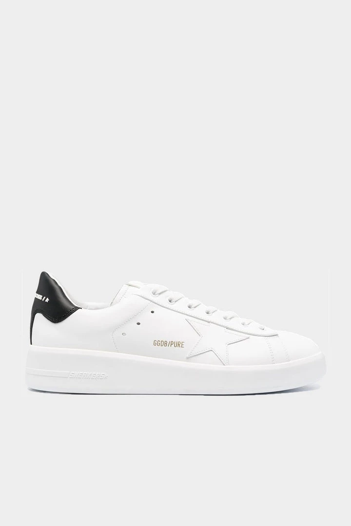 Golden Goose Pure-Star White And Black Men Sneaker 1 Golden Goose Pure-Star White And Black Men Sneaker