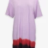 Raquel Allegra Purple Horizon Jersey T-Shirt Dress Just In
