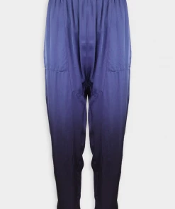 Raquel Allegra Just In Sunday Pant In Indigo Dip Dye