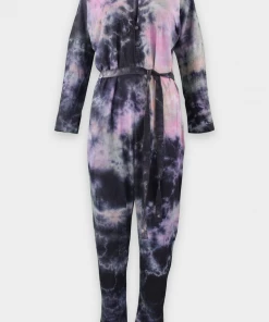 Raquel Allegra Tie Dye Flight Suit In Nebula Just In