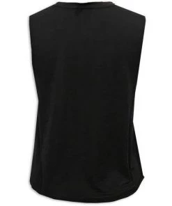 Spiritual Gangster Activewear Radiate Love Crop Tank Vintage Black